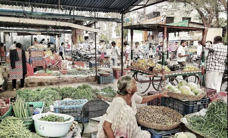 Vegetables market in kharadi pune