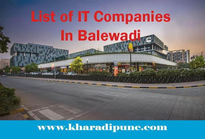 List of IT Companies In Balewadi