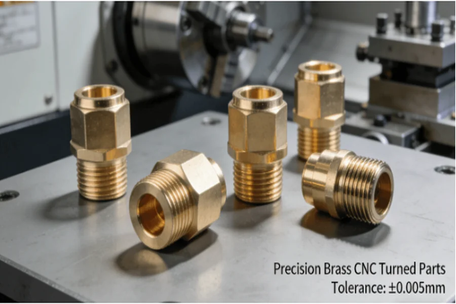 Brass Cnc Turned Parts Contribute to Industrial Automation, Saving 30% in Costs.